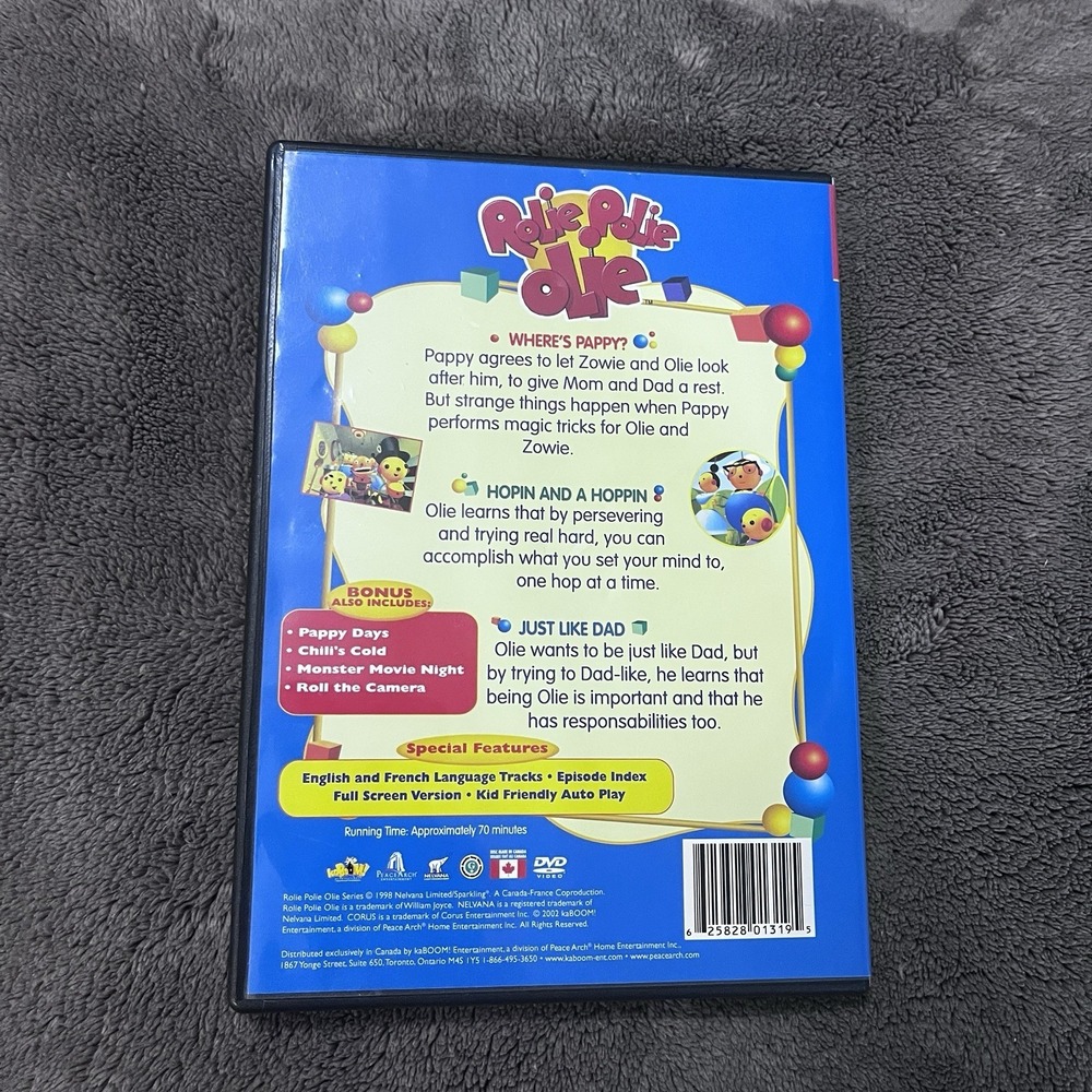 Rolie Polie Olie - Polie Magic! CHILDRENS DVD RARE - Picture 2 of 4
